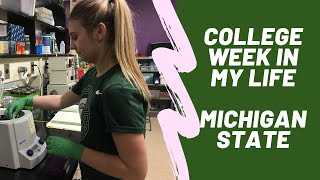College Week In My Life // Michigan State University