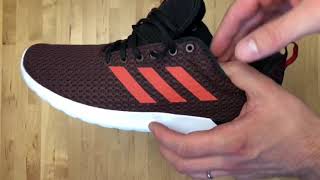 Adidas Cloudfoam Lite Racer CLN ‘red/cblack’ | UNBOXING & ON FEET | fashion shoes | 2018