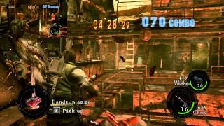 Resident Evil 5 - Mercenaries - Prison - 150 Combo