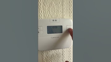 Setting up programming Salus thermostat RT510TX