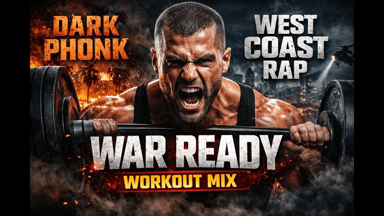 WAR READY 💥 Dark Phonk & West Coast Rap | Aggressive Gym Workout Music