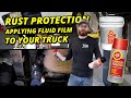 Save your truck frame  watch this before you use fluid film  rust proof your frame
