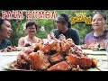 OUTDOOR COOKING | Lambot sarap PATA HUMBA + Mukbang W/ ANGRY GRANDMA | TEAM PATABA | Filipino foods