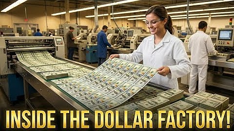Inside the Dollar Factory: How the World’s Most Secure Currency Is Made (Full Process)