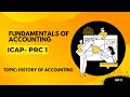 PRC- 1 | History of Accounting | Lec 2