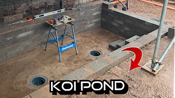 THE BEST KOI POND BUILD STEP BY STEP***SO MUCH WORK HAS BEEN DONE*** PART 28 OF THE NEW KOI POND