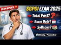 SGPGI Nursing Exam 2025 👨⚕️ | Total Vacancy & Syllabus Full Info 📘✅