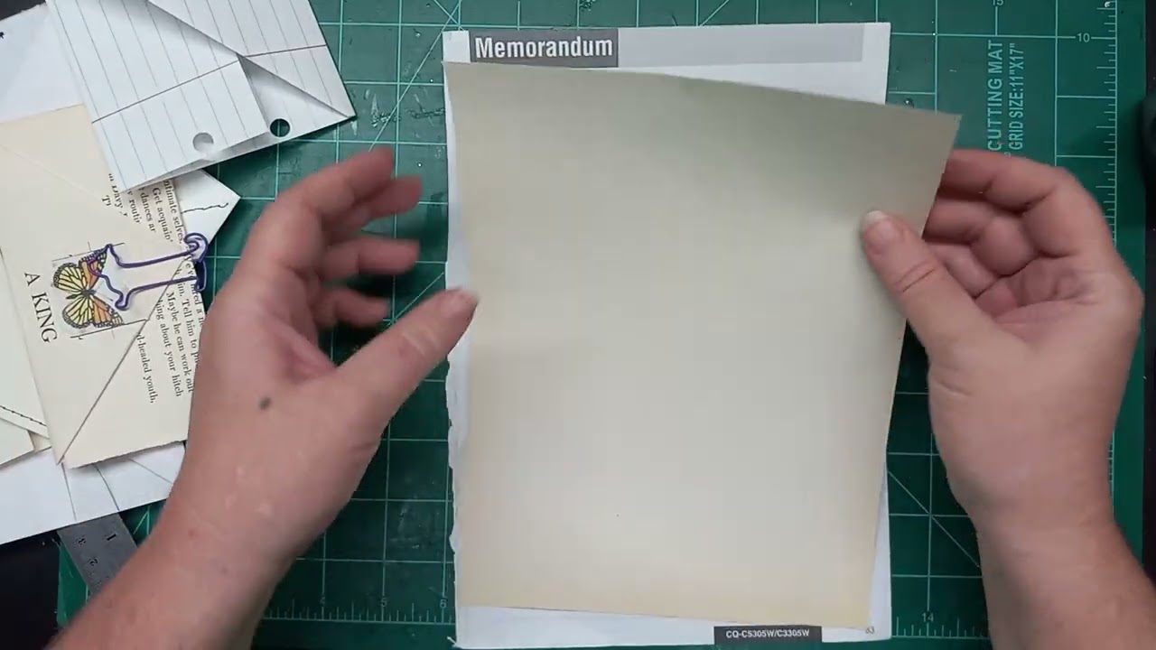 Create With Me - Making Fake/Faux Vintage Envelopes - Quick & Easy Ephemera  Tutorial 