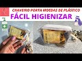 CHAVEIRO PORTA MOEDAS DE PLÁSTICO CRISTAL - MINIATURA