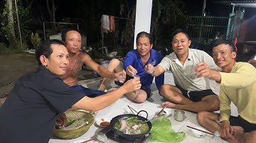 Cá lóc hấp đọt bầu./. Sương sương cùng ae cuối ngày nha cả nhà #food #amthuc #mientay @Nghiep66vlog 