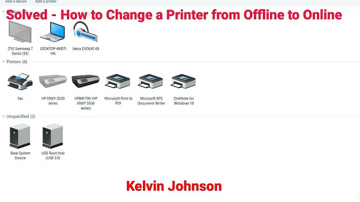 Fixed - How to Change a Printer from Offline to Online | Solved -How to Get Your Printer Back Online