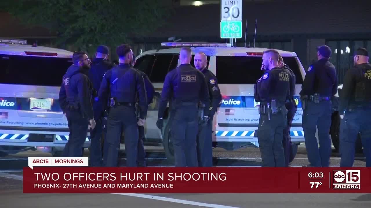 Two officers recovering after shooting near 27th Ave and Maryland - YouTube