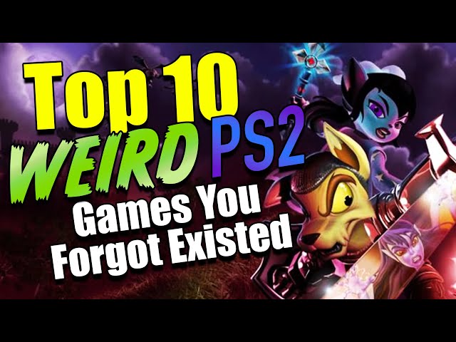 The Absolute Weirdest PlayStation 2 Games of All Time - History-Computer