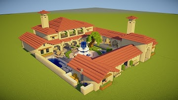Minecraft: How to Build an Italian Villa - Tutorial