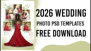 Wedding Photo Frame Design PSD Free Download 2026 screenshot 1
