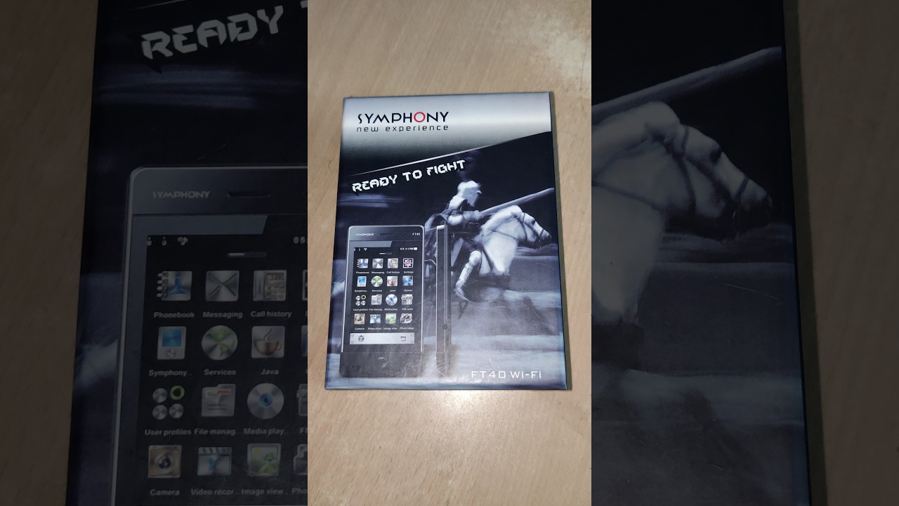 Кто из вас пользовался первым сенсорным Wi-Fi-телефоном Symphony FT40? 