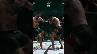What a ducking ko with max Holloway #ufc #ufc6 #mma #gaming #knockout
