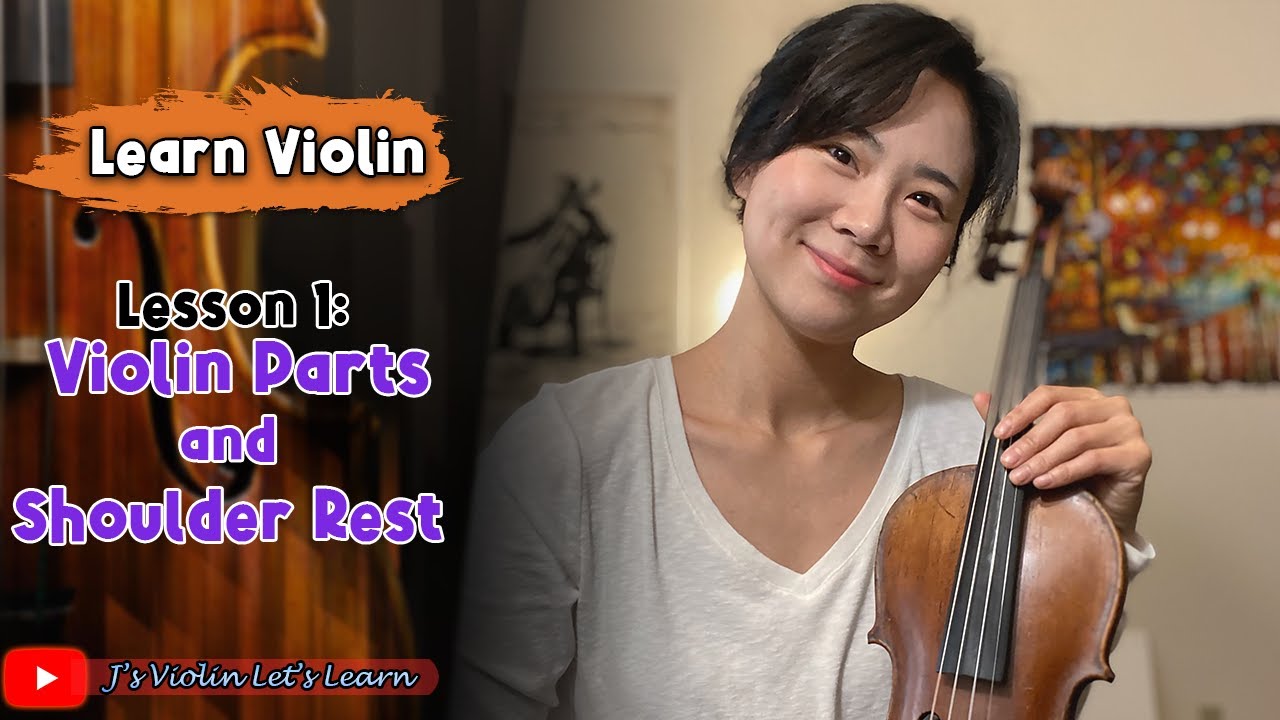 1 Study Violin Parts and How to Put the Shoulder Rest on the Violin ...