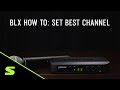 Shure blx how to set best channel