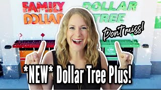 DOLLAR TREE PLUS IS HERE! 😱 What it's really all about + my 100% honest, not sponsored review!