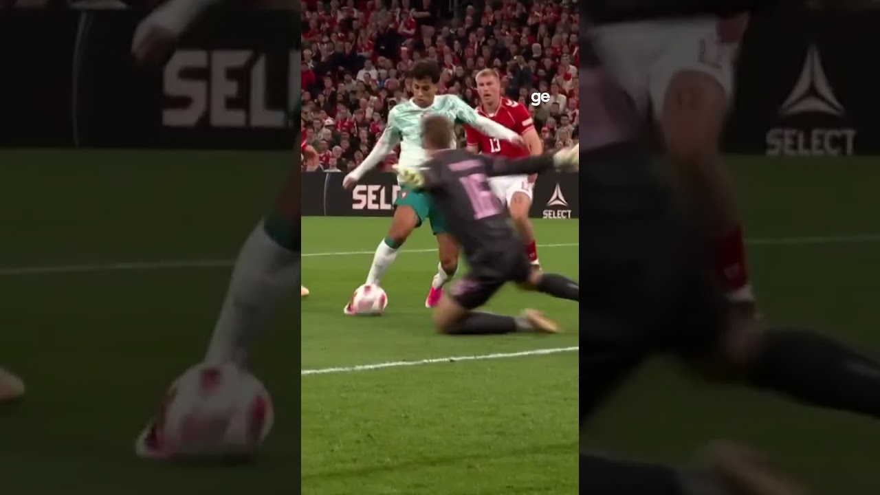 GOL DE PORTUGAL! JOÃO CANCELO! | #shorts | ge.globo