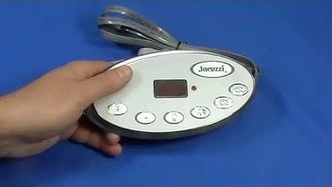 How to change the 2600-328 Jacuzzi Topside Control