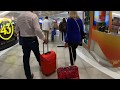 Departure procedure, Malaga AGP Airport and walking tour