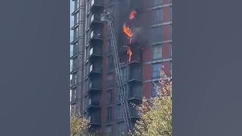 Fire Breaks Out at London Apartment Block With 
