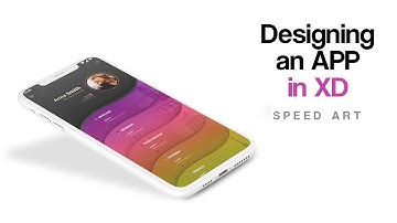 [Speed Art] Designing a Language App in XD