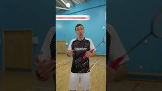 Should you use a FOREHAND or BACKHAND serve in badminton? #Shorts