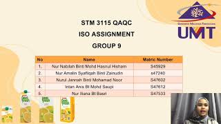 ISO ASSIGNMENT GROUP 9
