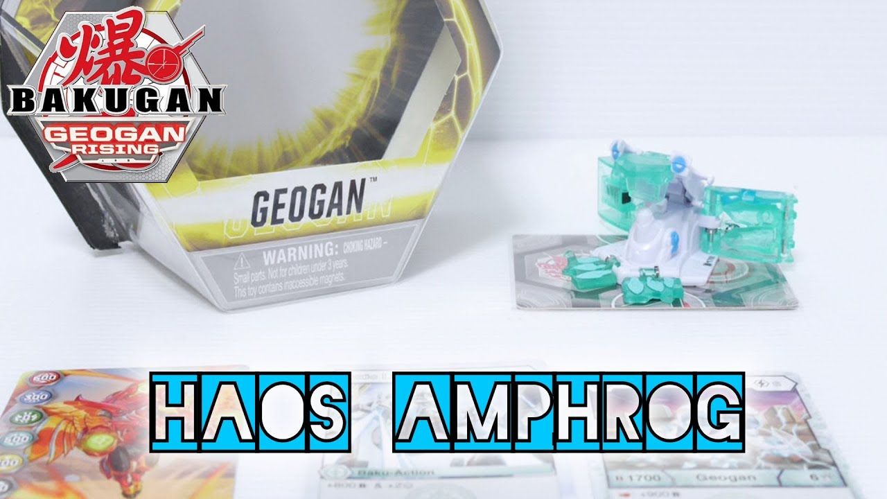 HAOS AMPHROG Geogan Single Pack | Geogan Rising | BAKUGAN UNBOX - YouTube