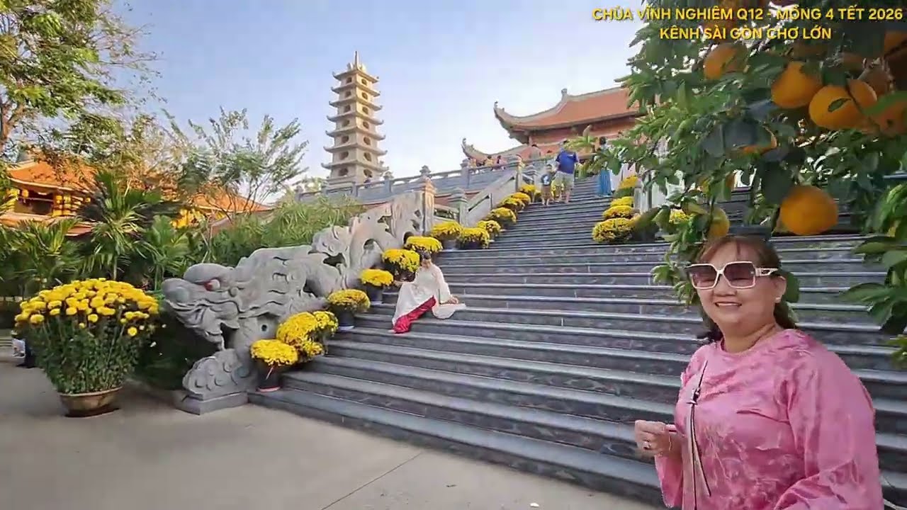 CHÙA VĨNH NGHIÊM Q12 MÙNG 4 TẾT AL - 21/02 2026 các nhớ đăng ký kênh cảm ơn 