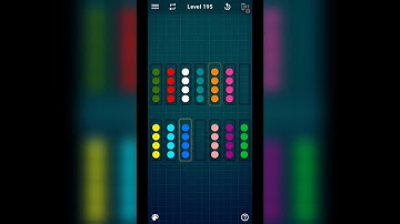 Ball Sort Puzzle Level 195 Solved
