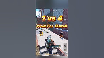 1vs4 Clutch 🤯 Destroyed in seconds 🔥 Wait for seen #shorts #shortsfeed #trending #viral #1v4 #1vs4