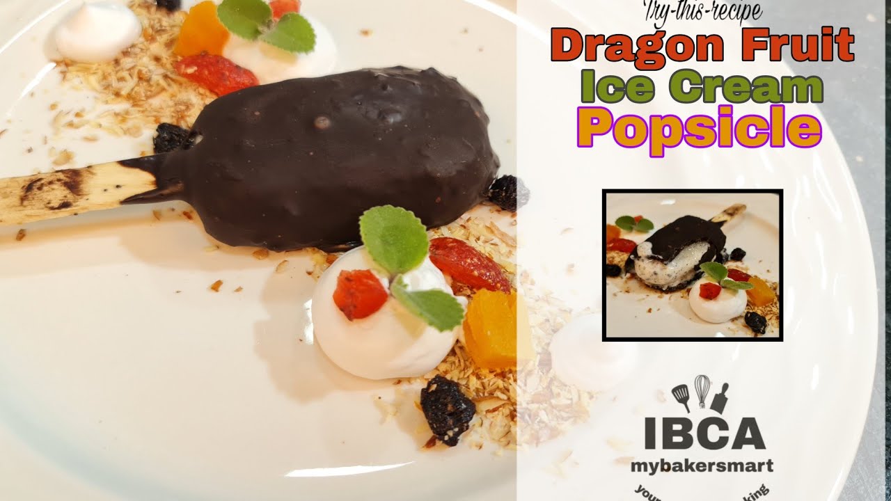 Dragon Fruit Ice Cream Popsicle How To Make Dragon Fruit Ice Cream Simple Popsicle Recipe 