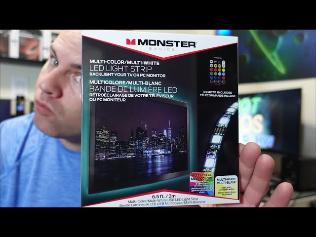 Monster Multi Color & Multi White LED Light Strip - 6.5ft