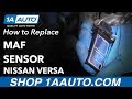 How to Replace Mass Air Flow Sensor 2012-19 Nissan Versa