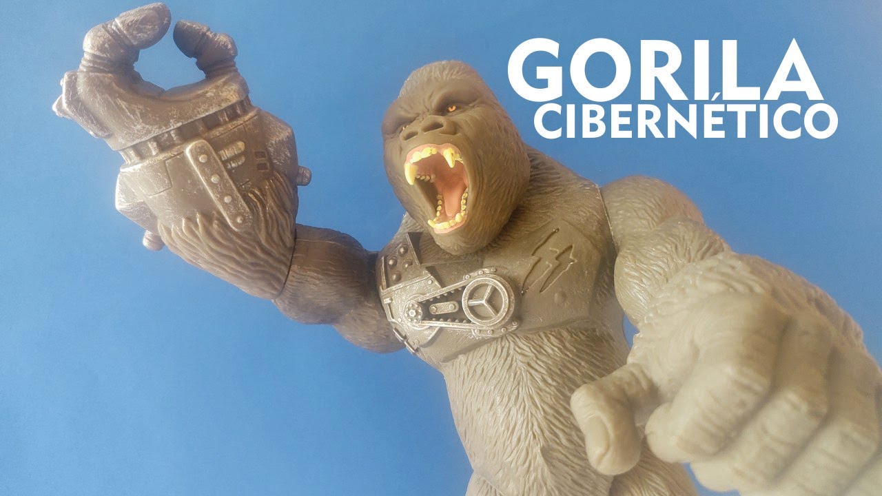 Adventure Force 10-inch Cyber Gorilla - YouTube