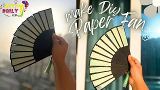 Make Stunning DIY Paper Fan with @DiyDailywithTJ