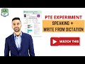 PTE Speaking Experiment | New Secret Strategies | Language Academy PTE NAATI and IELTS Experts