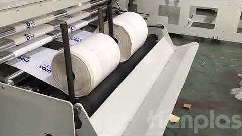 HP-DB2200 Bottom sealing bag making machine with fly knife system