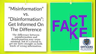 “Misinformation” vs. “Disinformation”: Get Informed On The Difference Net Worth