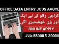 Office Work Data Entry Jobs | Today jobs in karachi 2023 | Karachi jobs 2023 | IT Courses