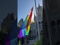 Pride flag raised at Salt Lake City Hall