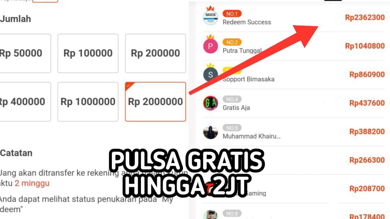 Event Baru Hanya Butuh 3 Refferal Dapat Pulsa Gratis By Syarnan - nicky jam roblox id free roblox robux generator no survey 2018