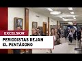 Crece la preocupación por la libertad de prensa: reporteros dejan el Pentágono por censura