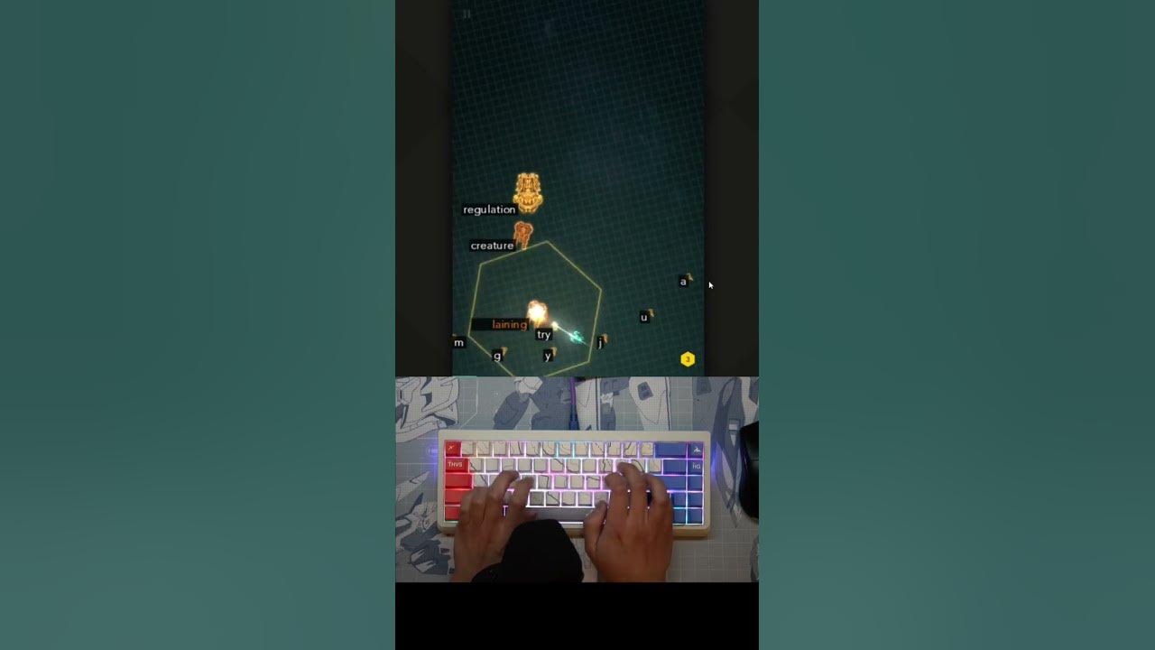 First time trying ztype super fun typing game youtube