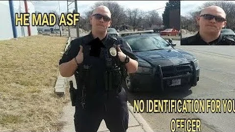 YOUR BEING SUSPICIOUS RIGHT NOW cops owned I don't answer questions first amendment audits OMAHA NE