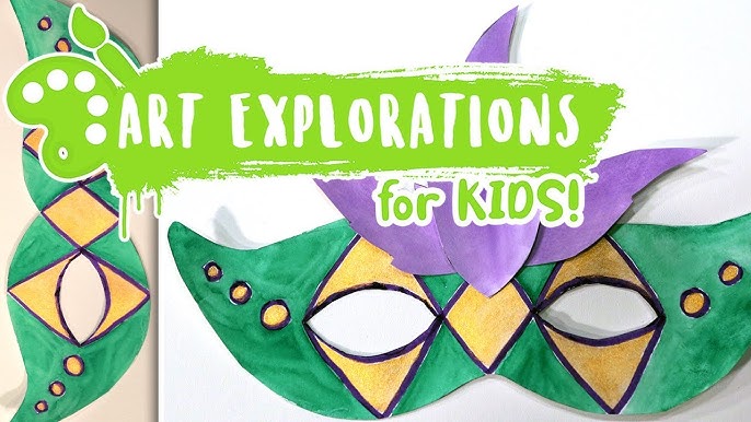 How to make Mardi Gras masks for kids - Quora